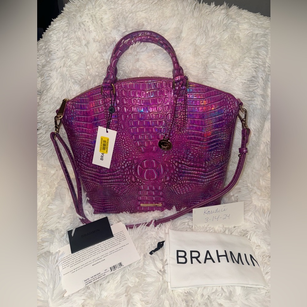 NWT Brahmin Azalea large duxbury